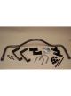 Hellwig Sway Bar Rear 1-1/8 in Diameter Steel Gray Hammer Tone GM Fullsi