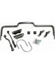 Hellwig Sway Bar Rear 1-1/4 in Diameter Steel Gray Hammer Tone Ford Full