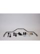Hellwig Sway Bar Rear 3/4 in Diameter Steel Gray Hammer Tone Jeep Wrangl