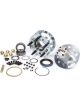 Howe Wheel Hub Rear 5 x 5.00 in Wheel 8 x 7.00 in Rotor Steel Natural