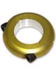 Howe Sway Bar Clamp - Aluminum - Gold Anodize - 1-1/8 in Bars - Each