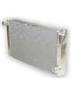 Howe Radiator 26-3/4 in W x 20 in H x 3 in D Driver Side Inlet Passenger
