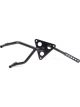 Howe Pedal Assembly Gas Angled Mount Steel Black Powder Coat Universal