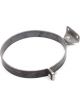 Howe Exhaust Hanger Clamp-On 7 in Diameter Steel Black Paint Howe 2 int
