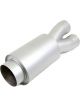 Howe Muffler Merge Dual 3-1/2 in Inlets 5 in Outlet 7 in Diameter Body