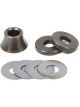 Howe Bump Steer Spacer - GM A-Body - Steel - Natural - Kit