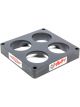 High Velocity Heads Carburetor Spacer Super Sucker 1 in Thick 4 H