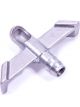Jaz Fuel Pickup Bat Wing 10 AN Hose Barb Alloy  Natural 5/8 in Hose