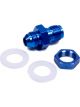 Jaz Fitting Bulkhead Straight 8 AN Male to 8 AN Male Bulkhead PTFE