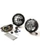 KC Hilites Light Assembly Slim Lites Spot 6 in Round 100W Halogen Beam