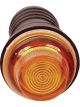 Longacre Warning Light 12V 3/4 in Diameter Amber Longacre Gauge / Sw