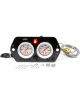 Longacre Gauge Panel Assembly AccuTech Sportsman Analog Oil Pressure