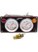 Longacre Gauge Panel Assembly AccuTech Sportsman Analog Oil Pressure
