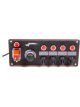 Longacre Switch Panel Dash Mount 8-5/8 x 3-5/8 in 1 Safety Cover Tog