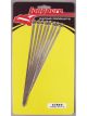Longacre Exhaust Wrap Ties 8 in Long Heat Resistant Stainless Set of