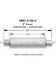 Magnaflow Perf Exhaust Muffler Bullet 3 in Center Inlet 3 in Center Out