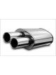 Magnaflow Perf Exhaust Muffler Street Series 2-1/4 in Center Inlet Dual