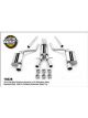 Magnaflow Perf Exhaust Exhaust System Performance Cat-Back 2-1/2 in Dia