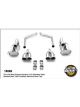 Magnaflow Perf Exhaust Exhaust System Street Series Axle-Back 2-1/2 in