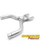 Magnaflow Perf Exhaust Exhaust X-Pipe 3 in Diameter Stainless Natural C