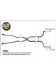 Magnaflow Perf Exhaust Exhaust System Crossmember-Back 2-1/2 in Diamete