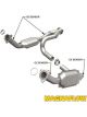 Magnaflow Perf Exhaust Catalytic Converter Direct-Fit Replacement Stain
