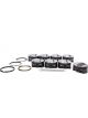 Mahle Pistons Piston and Ring PowerPak Forged 4.155 in Bore 1.0 x 1 (930208255)
