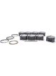 Mahle Pistons Piston and Ring PowerPak Forged 4.030 in Bore 1.0 x 1 (930217730)