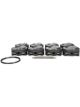 Mahle Pistons Piston Elite Sportsman Forged 4.600 in Bore 0.043 x 0 (930239100)