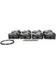 Mahle Pistons Piston Elite Sportsman Forged 4.600 in Bore 0.043 x 0 (930239500)
