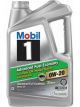 Mobil 1 Motor Oil Advanced Fuel Economy 0W20 Synthetic 5 qt (MOB124185-1)
