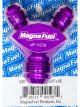 Magnafuel/Magnaflow Fuel Systems Fitting Y Block 12 AN Male Inlet Dua