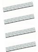 Mr Gasket Wheel Weight Self Adhesive 2 oz 4 in Length Lead Free Set of