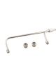 Mr Gasket Carburetor Fuel Line 3/8 in Hose Barb Inlet 5/8-18 in Dual Out
