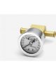 Mr Gasket Fuel Pressure Gauge 0-15 psi Mechanical Analog 1-1/2 in Diamet