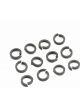 Mr Gasket Lock Washer Split 3/8 in ID 1/2 in OD Steel Black Oxide Header