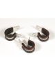 Mr Gasket Line Clamp Adel 0.562 in ID Rubber Lining Aluminum Set of 6