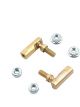 Mr Gasket Throttle Lever Stud Ball Joint 1/4 in Steel Cadmium Universal