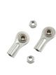 Mr Gasket Rod End Spherical 1/4 in Bore 1/4-28 in Female Thread Steel Z