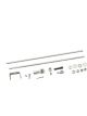 Mr Gasket Throttle Linkage In-Line Dual Quad Steel Zinc Oxide Low-Rise