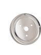 Mr Gasket Crankshaft Pulley V-Belt 2 Groove 7.250 in Diameter Steel Chro