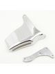 Mr Gasket Alternator Bracket Passenger Side Head Mount Steel Chrome Long