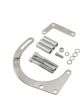 Mr Gasket Alternator Bracket Lower Driver Side Block Mount Steel Chrome