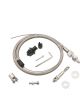 Mr Gasket Throttle Cable 36 in Long Firewall Mount Braided Stainless Uni