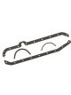 Mr Gasket Oil Pan Gasket Ultra-Seal Multi-Piece Rubber Coated Fiber Smal