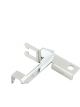 Mr Gasket Throttle Cable Bracket - Carb Mount - Steel - Chrome - Each