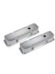 Mr Gasket Valve Cover Tall Breather Holes Hardware Included Finned Alum
