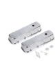 Mr Gasket Valve Cover Tall Breather Holes Hardware Included Aluminum Po