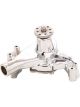 Mr Gasket Water Pump Mechanical 5/8 in Pilot Long Design Aluminum Chr