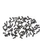 Mr Gasket Header Bolt 3/8-16 in Thread 0.750 in Long Hex Head Steel Blac